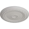 Ekena Millwork Carlsbad Ceiling Medallion (Fits Canopies up to 5 1/2"), 31 1/8"OD x 1 1/2"P, Ultra Pure White CM31CAUWF - alternate 2